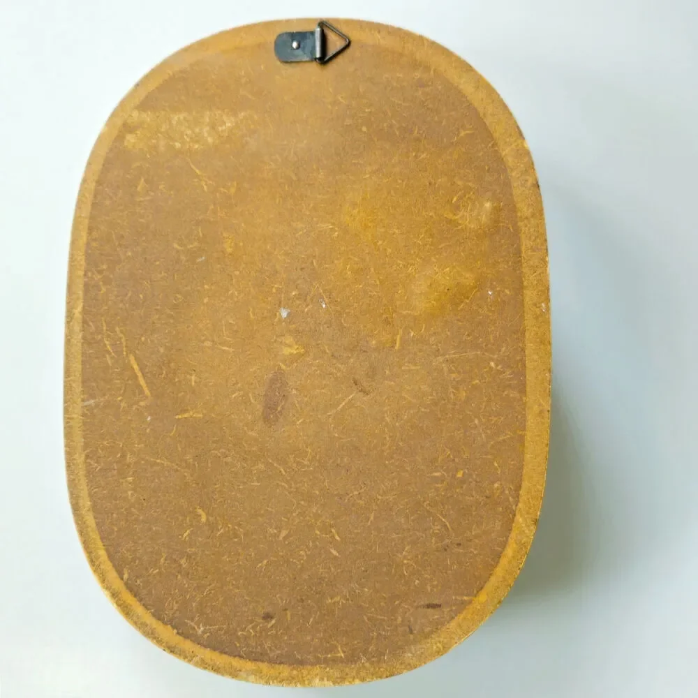 Vintage 1970s Owl Wall Plaque | 3D Resin Owl on Hardboard | MCM Autumn Kitsh